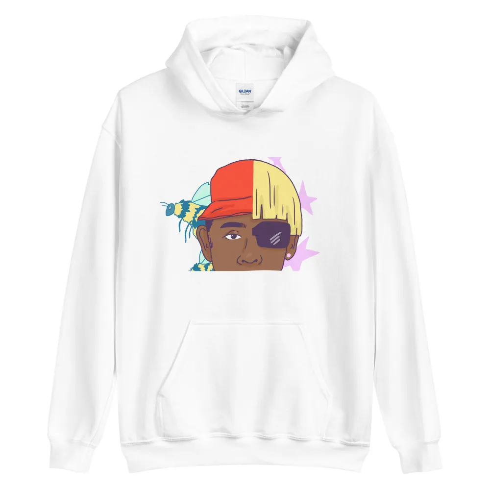 Tyler The Creator Face Print Hoodie Tyler The Creator Face Print Hoodie