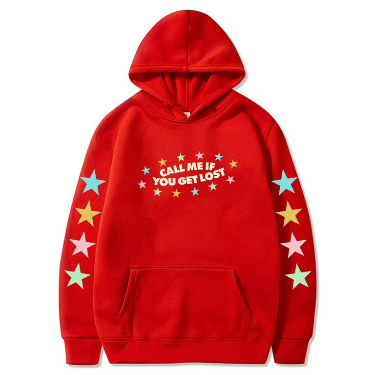 Red Call Me If You Get Lost Hoodie Red Call Me If You Get Lost Hoodie