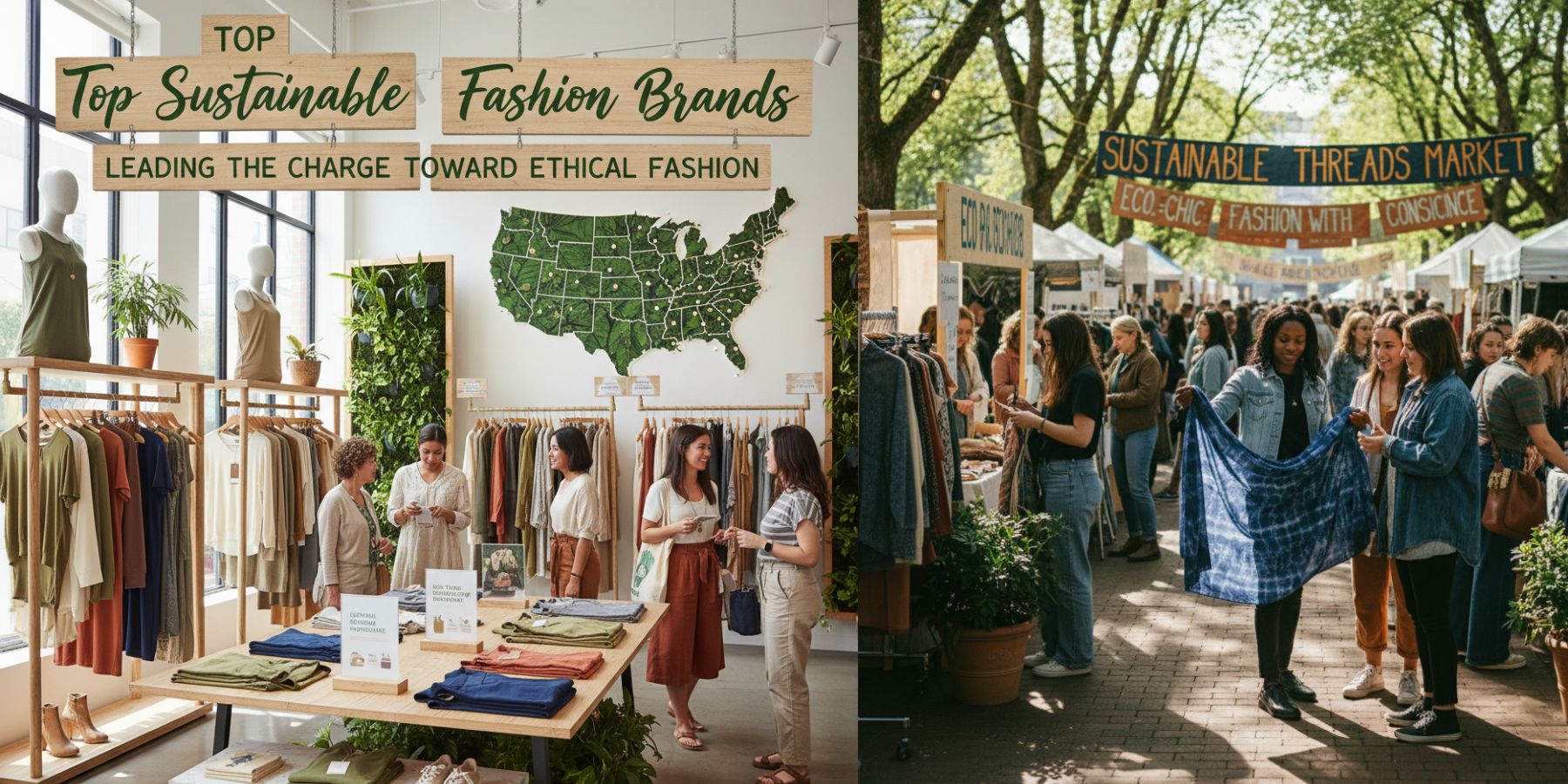 Top Sustainable Fashion Brands in the USA: Leading the Charge Toward Ethical Fashion